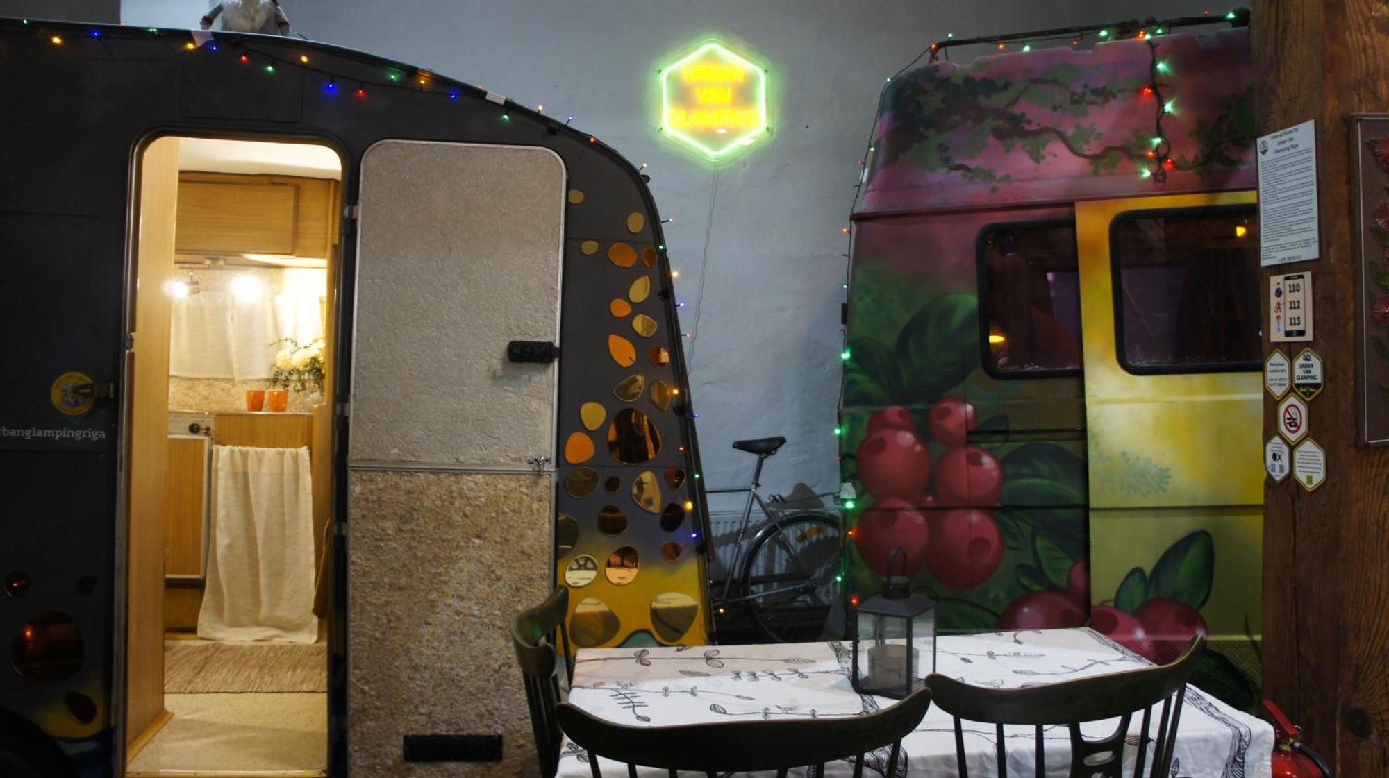 Urban Van Glamping Riga Exterior foto